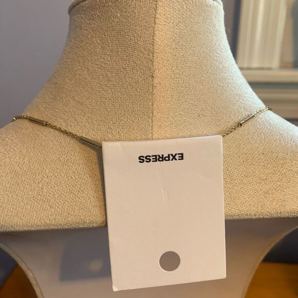 Express boho yellow tassel gold necklace - Picture 4 of 4